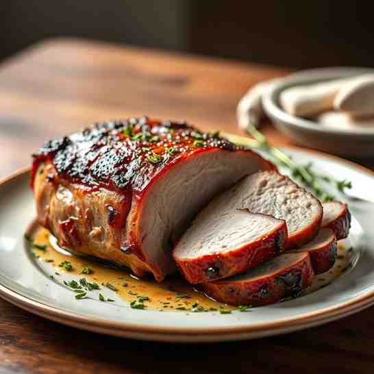 Juicy Oven-Roasted Boneless Pork Loin Recipe